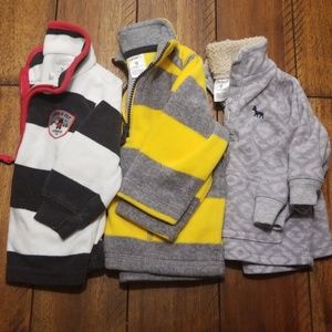 Carter's Baby Boy Fleece Lot